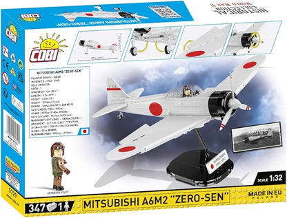 COBI Historical Collection World War II Mitsubishi A6M2 Zero-SEN Plane