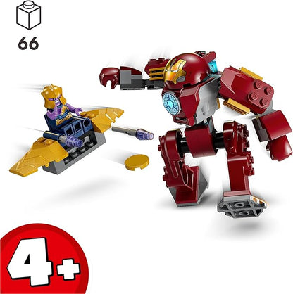 Lego 76263 Marvel Iron Man Hulkbuster vs. Thanos Set for Children from 4 Years Superhero Action Based on Avengers: Infinity War with Buildable Action Figure Toy Plane and 2 Mini Figures