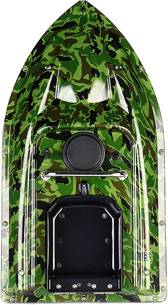 RC Bait Boat for Fishing – 547-Yard Range 2KG Load Auto Return Long Battery Life – Perfect for Carp Fishing (Camo Green)