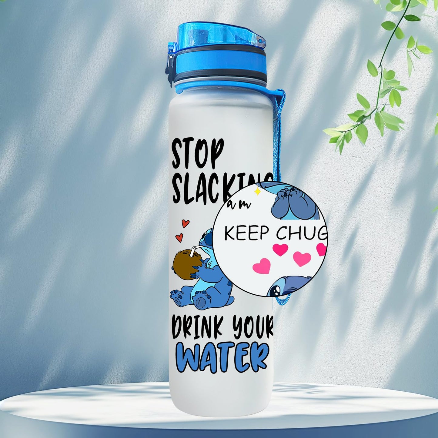GEPOSTORE Water Bottle Durable Leak Proof Design for Everyday Use