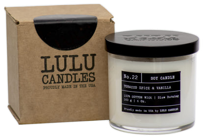 Lulu Candles | Wild Lemongrass | Luxury Scented Soy Jar Candle | Hand Poured in The USA | Highly Scented & Long Lasting (6 Oz.)