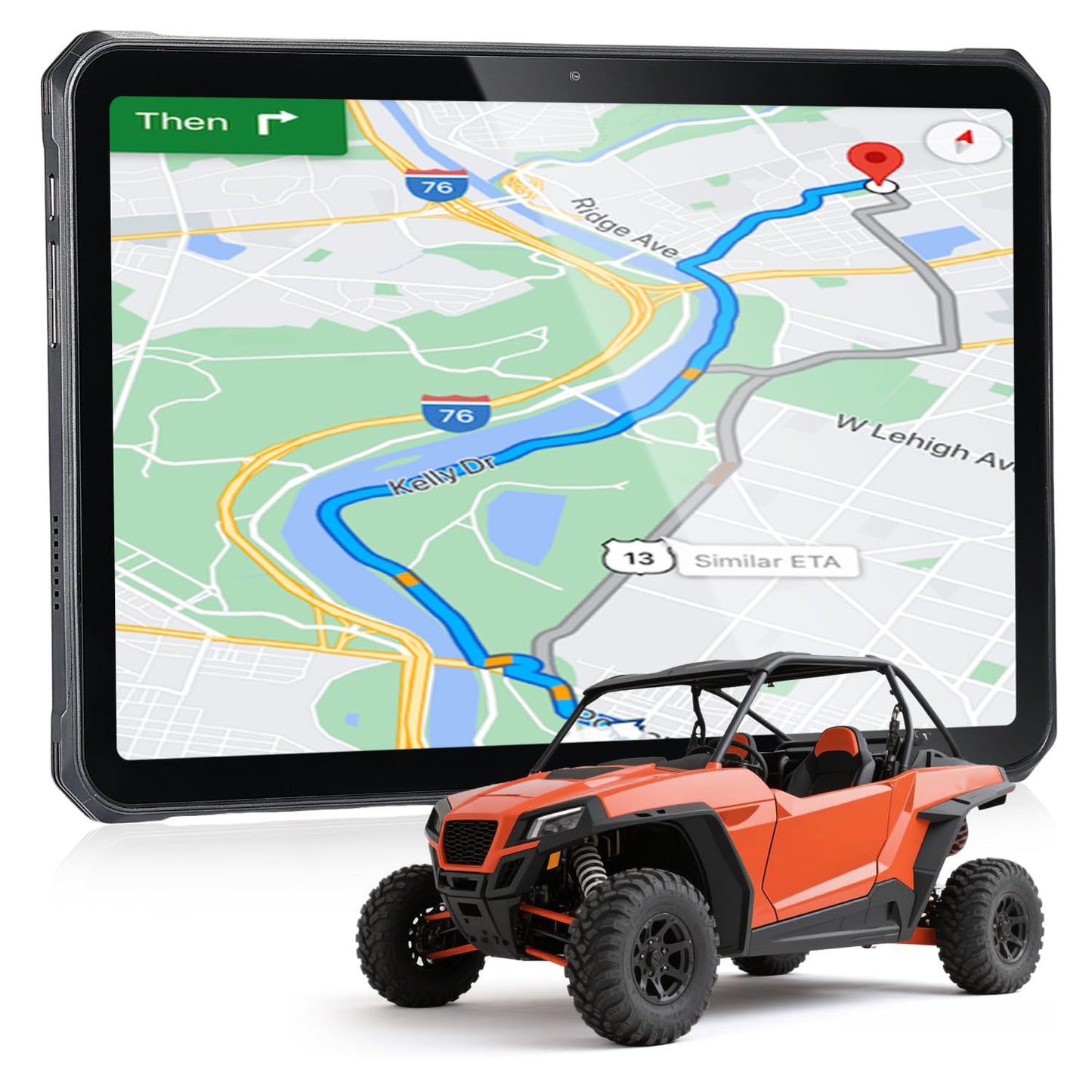 MUNBYN 11-inch Rugged Tablet ILT02, Android 14 Tough Tablet, 16GB+128GB with GPS and Rugged Windows Tablet IRT09, 12.2" Windows 11 Pro, Intel N5105, 16GB+128GB Replaceable SSD