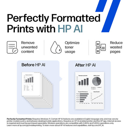 HP LaserJet M209dw Wireless Printer, Print, Fast speeds, Easy setup, Mobile printing,Best-for-small teams