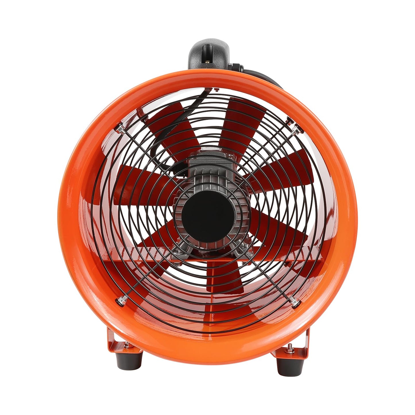 SZMiNiLED Portable Exhaust Blower Fan:12 inch Professional Industrial Exhaust Fan 3198CFM 585W Quiet Air Mover Portable Duct Ventilator for Utility Garage Commercial Basement Workshop Extractor Human