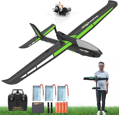 VOLANTEXRC New Version RC PlaneRemote Control Airplane for Adults4-Channel RC Plane with Durable Foam Construction3 Flight ModesOne-Key StuntsComprehensive Accessories Kit23.6*18.1 inchesRTF