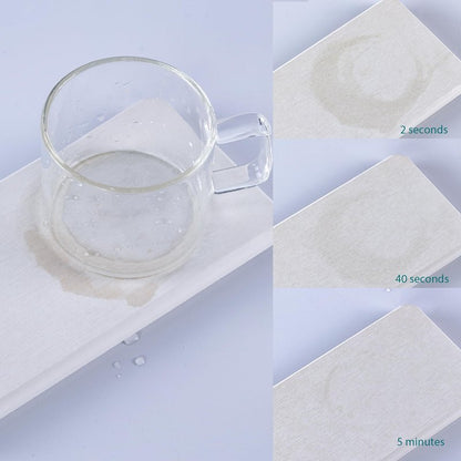NiuYichee 2 Pcs Water Absorbing Stone Trays, Kitchen/Bathroom Sink Soap Dish, Diatomite Tray Used for Hand Soap & Cosmetic Bottles in The Modern Home, 3.15" W x 8.7" L, White