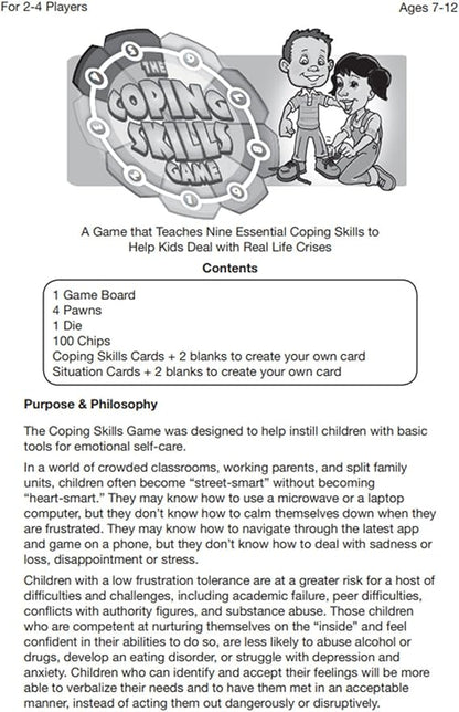 The Coping Skills Game: Nine Essential Skills to Teach Kids How to Deal with Real-Life Problems