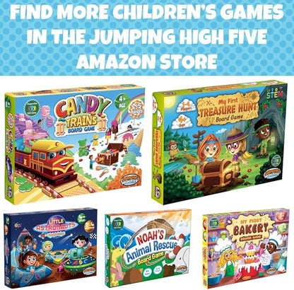 Baby Dinosaur Rescue Board Game – Cooperative Dinosaur Adventure Game for Kids Ages 4+ – Work Together to Save The Baby Dinos – Easy to Learn – Fun Family Board Game