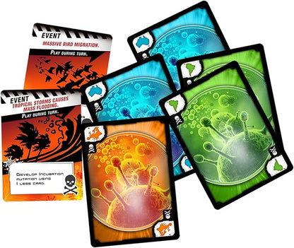 Pandemic Contagion Board Game - Become the Disease in This Standalone Strategy Game! Cooperative Game for Kids &amp Adults Ages 13+ 2-5 Players 30 Minute Playtime Made by Z-Man Games