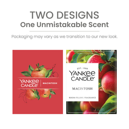 Yankee Candle, Macintosh Scented Candle, 20oz Classic 2-Wick Tumbler with up to 80 Hour Burn Time