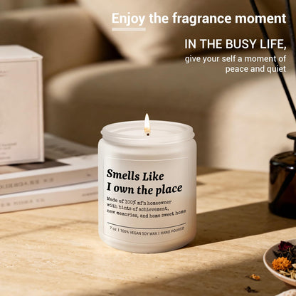 House Warming Gifts New Home, Housewarming Gift for Women, Men, Couple, New Homeowner - Home Essentials for New Home - Lavender Candles