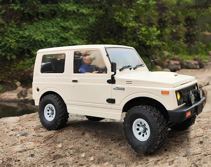 Apawband WPL C74 RC Truck 1/10 RC Crawler Off Road Truck 4x4 RC Rock Crawler RTR with Proportional Steering 370 Motor Counter Rotating Gearbox Leaf Spring Chassis Hobby Grade Toy
