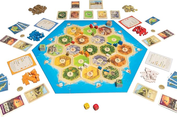 CATAN Traders &amp Barbarians Board Game Expansion - Customize Your Asmodee CATAN Experience Strategy Game Family Game for Kids and Adults Ages 12+ 3-4 Players 90 Minute Playtime