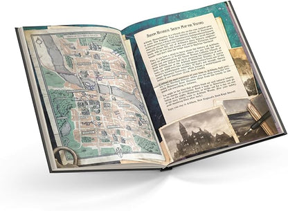 Asmodee Arkham Horror The Roleplaying Game CORE RULEBOOK - Dive into 1920s Asmodee Arkham's Mysterious World! Immersive RPG Adventure for Kids &amp Adults Ages 14+ 2-6 Players 1+ Hour Playtime