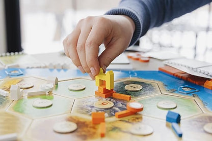 CATAN Cities &amp Knights Board Game Expansion - Enhance Your CATAN Experience with Intriguing New Challenges! Strategy Game for Family Ages 12+ 3-4 Players 90 Min Playtime Made by CATAN Studio