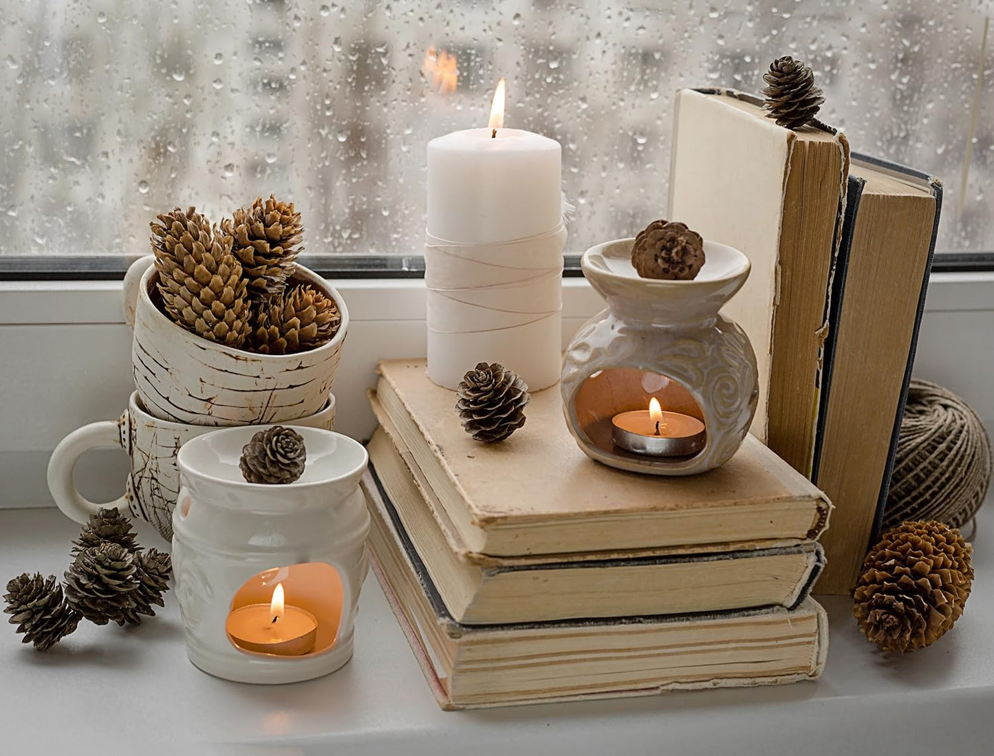 100-Pack Unscented Tea Lights Candle in Bulk, Smokeless, Dripless & Long Lasting Small Votive Mini Tealight Candles for Home, Pool, Shabbat, Weddings & Emergencies 4 Hour Burn Time