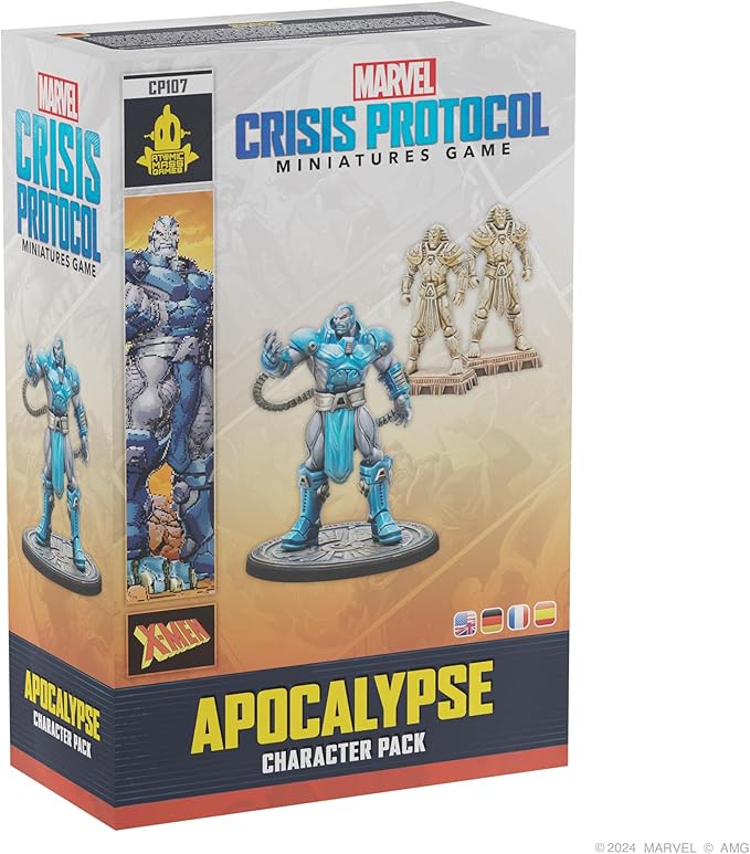 Marvel: Crisis Protocol Apocalypse Character Pack - Servants of The Apocalypse Affiliation! Tabletop Superhero Game Ages 14+ 2 Players 90 Minute Playtime Made by Atomic Mass Games