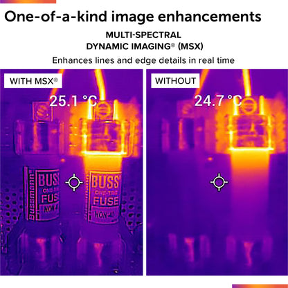 FLIR TG165-X Thermal Imaging Camera with Bullseye Laser: Commercial Grade Infrared Camera for Building Inspection, HVAC and Electrical