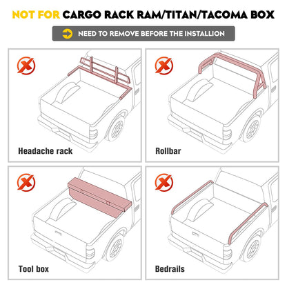 Soft Roll Up Truck Bed Tonneau Cover Fits for Ford F150 2004-2014, Length 8FT (96"-97.4") Fleetside Truck Bed, Not for Models with Stepside/Flareside