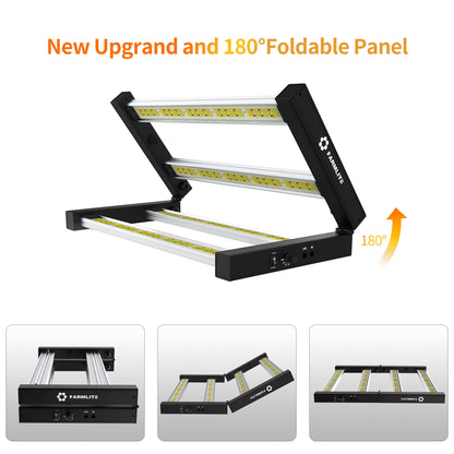 FARMLITE Grow Light LED Grow Lights for Indoor Plants Full Spectrum Growing Light Plant Hanging Growing Lamps Seedling Daisy Chain Dimmable Board 4x4ft Coverage