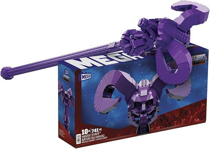 MEGA Masters of The Universe Building Set Havoc Staff with 741 Pieces 40 Inches Long for Adult Collectors