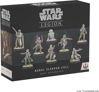 Star Wars: Legion Rebel Sleeper Cell Unit Expansion - Strike from The Shadows! Tabletop Miniatures Strategy Game Ages 14+ 2 Players 3 Hour Playtime Made by Atomic Mass Games