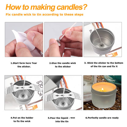 BBAXI Candle Making Kit Supplies Tools - Soy Beeswax DIY Crafts Candle Wax kit Supply Set for Adults Beginners Candle Melting Pouring Pot with Jars Wick Sticker Holder Spoon