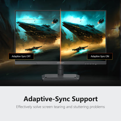 INNOCN 24.5 Inch Gaming Monitor 1440P 240Hz QHD 2K PC Desktop Gaming Screen Fast IPS HDMI 2.1 Display, DisplayPort, Built-in Speaker, 25G2S