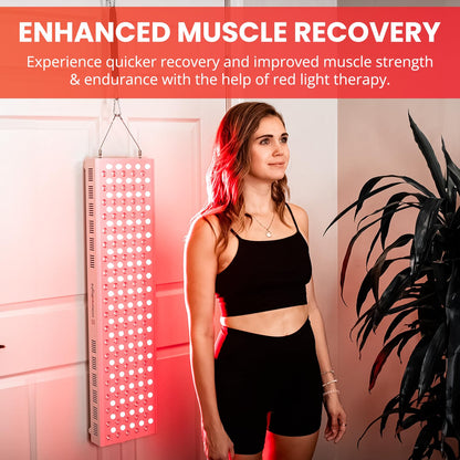 Mito Red Light – MitoMAX 2.0 Red Light Panel – Red Light Therapy for Face and Neck – Red Light & Near Infrared Red Light Therapy – At-Home Red Light Therapy for Body