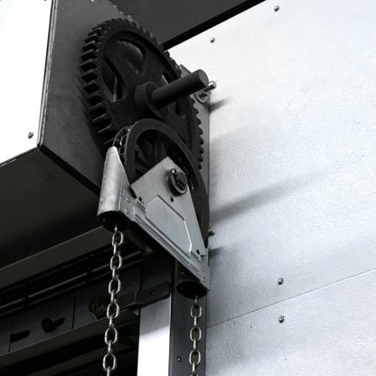 ‎NULTRUMA Garage Door Chain Hoist, 1:1 Reduced Drive Heavy Duty Wall Mounted Jackshaft Hoist Opener with 26ft Long Chain, for Roll Up Doors, Roller Shutters, Warehouses & Direct Drive Garage Doors