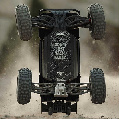 ARRMA RC Truck 1/8 Notorious 4X4 6S BLX BRUSHLESS V6 Stunt Truck RTR (Battery and Charger Not Included) (Black) ARA8611V6T1
