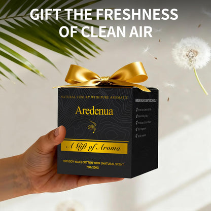 Vanilla Bean Odor Eliminating Candles | Scented Soy Candle for Home, Air Freshening & Cozy Scent, Relaxing Home Candle Gift for Women & Men