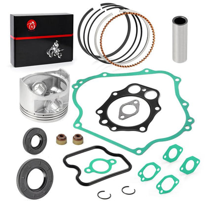 Top End Rebuild Kit Piston Ring Gasket Seal For Club Car Golf Cart DS Precedent FE350 1996-2006 1017449-01