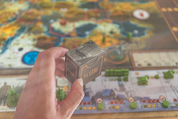Stonemaier Games: Scythe: The Rise of Fenris by Ryan Lopez DeVinaspre &amp Jamey Stegmaier | 8 Episode Scythe Campaign and 11 Modules Including a Cooperative Mode | Add to Scythe | 1-5 Players 115