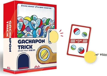 Gachapon Trick Board Game - Adult Strategy Card Game (Ages 14+) - 2025 New