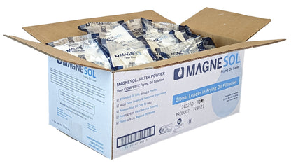 Magnesol Deep Fryer Oil Filter Powder (90x 4.8oz Sachets) - Cooking Oil Filter Powder - Allows Reuse, Extends Life by 3x - Removes Impurities, Improves Flavor by FryOilSaver Co.