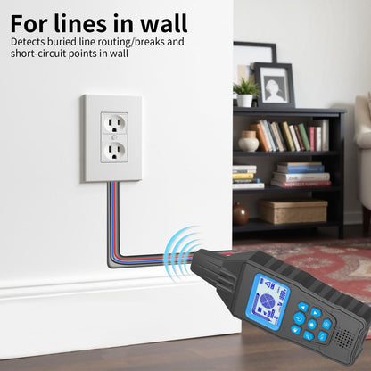 Underground Cable Tester & Circuit Breaker Finder – Professional Anti-Interference Wire Tracer for Buried Cable Locating & Broken Wire Detection