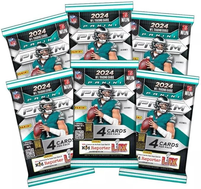 2024 Panini Prizm Football Blaster Box - 24 Football Cards Per Box