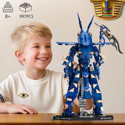 BNG Mech Building Sets for AdultsRobot Models Kits Collectible ToyCool Mecha Building BlocksCreative Gift for Teens Boys 8+ (997 PCS)