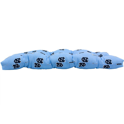 College Covers Comfy Loveseat Settee Cushion, 46 in x 20 in x 3 in, North Carolina Tar Heels