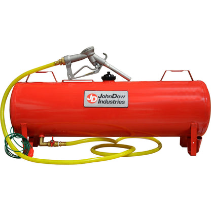 JohnDow Industries JDI-FST15 15 Gallon Fuel Station - Durable and Convenient Fuel Storage and Dispensing Solution,Red