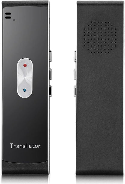 Language Translator Device Portable Two-Way Instant Translator 2025 Mini Pocket Smart Translator Ai Online Voice Photo Text Translation for Learning, Travel and Business(Black)