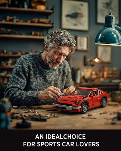 Nifeliz Z240 Sports Car Building Model Set 1:14 Scale Classic Vehicle Model Set for Adults and Car Lovers Collectible Gift for Home or Office Décor (1694 PCS NF10350)
