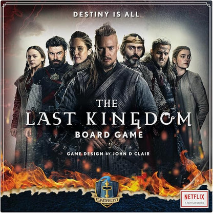 The Last Kingdom: Board Game - Hit Netflix Series Brought to Life | 2-5 Player Strategy Game with Miniatures