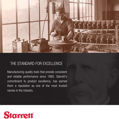 Starrett Full-Sized Surface Gage with Attractive Finish for Scribing Lines, Transferring Measurements and Probing Surfaces - 9" Spindle Length, 3 x 2-9/16" Base Size - 57A