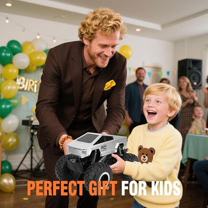 1:16 Waterproof Monster Truck Toys RC Cars Amphibious Remote Control Car Trucks 4WD All Terrain Off-Road Pickup Toy