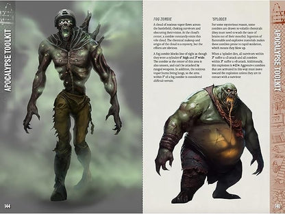 Modiphius Entertainment: County Road Z: Core Rulebook - Hardcover RPG Book Rural Survival in The Zombie Apocalypse 184pgs Solo Tabletop Roleplaying