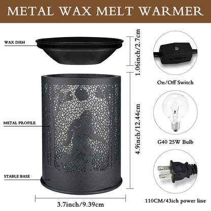 scentsy Wax Warmer for Scented Wax melt Warmer Wax Melter for Candle Making lamp Candle Warmer Plate Oil Burner for Home Decor and Gifts for Holiday （Bigfoot/Mythological Animal）…