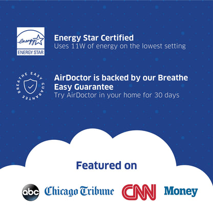 AIRDOCTOR AD3500 4-in-1 Air Purifier with AIRDOCTOR AD2000 4-in-1 Air Purifier