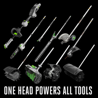EGO MST1501 Multi Combo Kit: 15-Inch String Trimmer & Power Head with 5.0Ah Battery & Charger Included, Plus Extra (1) BCA1220 12” Brush Cutter Attachment